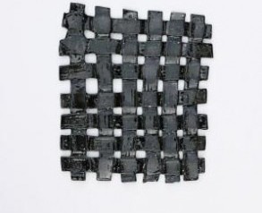 Nikki Carroll, Grid Ceramic black, Time for Practice Artist Development Bursary 2020