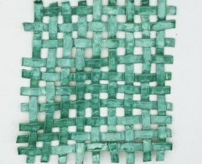 Nikki Carroll, Grid Ceramic green, Time for Practice, Artist Development Bursary 2020