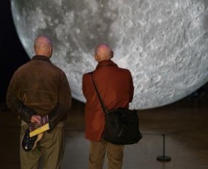 Luke Jerram’s Museum of the Moon, photograph by Keith James, 2019