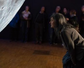 Luke Jerram’s Museum of the Moon, photograph by Keith James, 2019