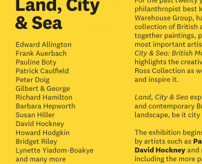 Land, City & Sea; British Masters from the David Ross Collection